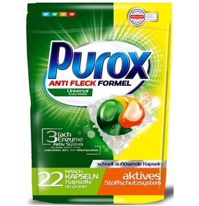 Kapsułki do prania PUROX Universal - 22 szt.
