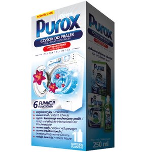 Płyn do czyszczenia pralki PUROX Antybakteryjny 250 ml