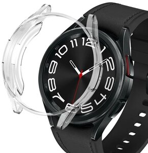 Etui TECH-PROTECT Defense do Samsung Galaxy Watch 6 Classic (47 mm) Przezroczysty