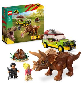 LEGO 76959 Jurassic World Badanie triceratopsa