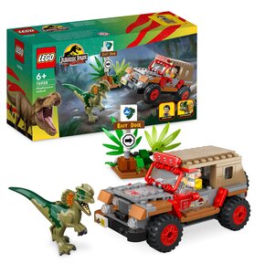 LEGO 76958 Jurassic World Zasadzka na dilofozaura