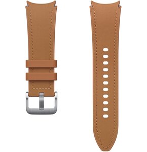 Pasek do Samsung Galaxy Watch 6 Hybrid Eco-Leather (20mm) S/M Brązowy