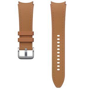 Pasek do Samsung Galaxy Watch 6 Eco-Leather (20mm) M/L Brązowy