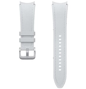 Pasek do Samsung Galaxy Watch 6 Hybrid Eco-Leather (20mm) M/L Srebrny