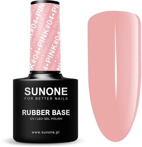 Baza hybrydowa SUNONE Rubber Base Pink 04 12 ml