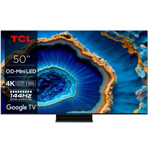 Telewizor TCL 50C809 50'' MINILED 4K 144Hz Google TV Dolby Vision Dolby Atmos HDMI 2.1