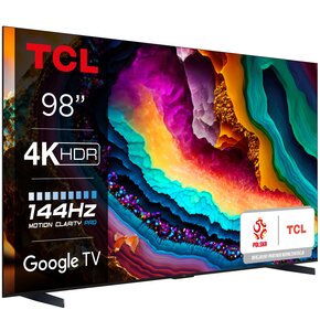 Telewizor TCL 98P745 98" LED 4K 144Hz Google TV Dolby Vision Dolby Atmos HDMI 2.1