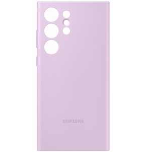 U Etui SAMSUNG Silicone Cover do Galaxy S23 Ultra EF-PS918TVEGWW Lawendowy