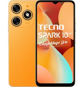 Smartfon TECNO Spark 10 4/128GB 6.6" 90Hz Pomarańczowy TECNO KI5Q