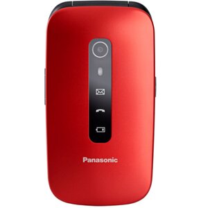 Telefon PANASONIC KX-TU550EXC Czerwony