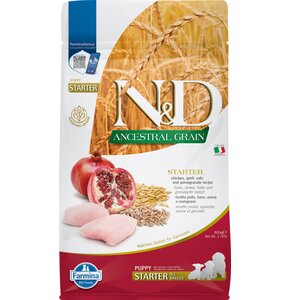 Karma dla psa FARMINA N&D Ancestral Kurczak i Granat Starter Puppy 800 g