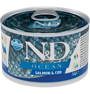 Karma dla psa FARMINA N&D Ocean Łosoś i dorsz 140 g