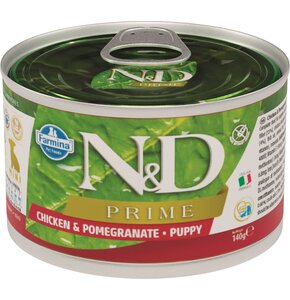 Karma dla psa FARMINA N&D Prime Kurczak i granat Mini Puppy 140 g