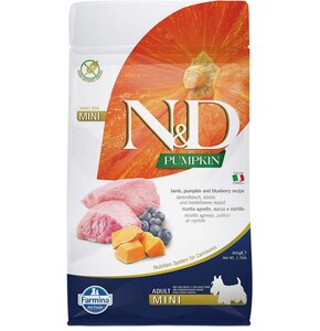 Karma dla psa FARMINA N&D Jagnięcina z dynią i borówką Adult Mini 800 g