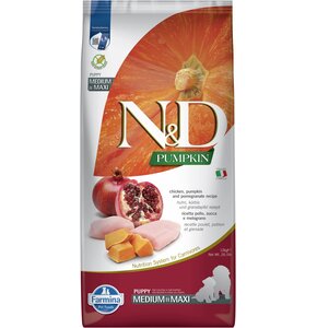 Karma dla psa FARMINA N&D Pumpkin Kurczak z dynią i owocem granatu Medium Maxi 12 kg