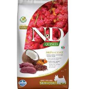 Karma dla psa FARMINA N&D Quinoa Skin & Coat Jeleń z kokosem 800 g