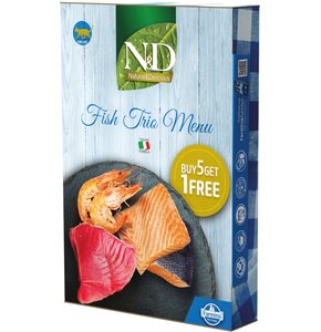 Karma dla kota FARMINA N&D Natural Fish Trio Menu (6 x 70 g)