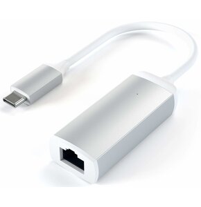 Adapter SATECHI USB-C do Gigabit Ethernet Srebrny