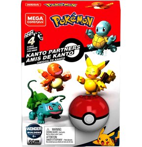 Klocki plastikowe MEGA Pokemon Towarzysze z Kanto GCN21
