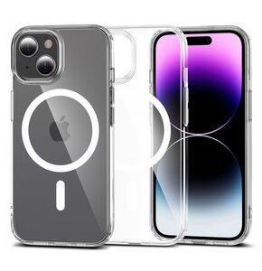 Etui TECH-PROTECT Flexair Hybrid MagSafe do Apple iPhone 15 Przezroczysty