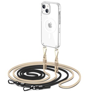 Etui TECH-PROTECT Flexair Chain MagSafe do Apple iPhone 15 Plus Przezroczysty