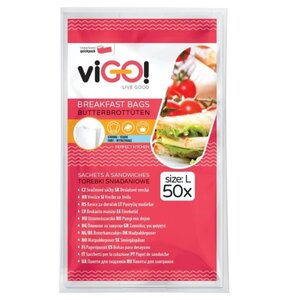 Torebki śniadaniowe VIGO 7541150 (50 sztuk)