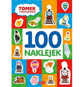 Książka dla dzieci Tomek i przyjaciele 100 naklejek Nowa edycja