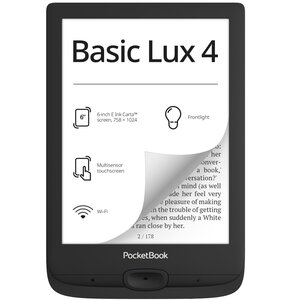 Czytnik E-Booków POCKETBOOK 618 Basic Lux 4 Czarny