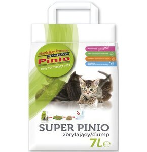 Żwirek dla kota SUPER BENEK Pinio Naturalny 7 L
