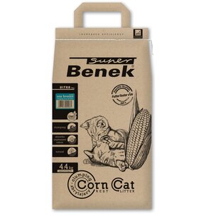 Żwirek dla kota SUPER BENEK Corn Cat Ultra Morska Bryza 7 L