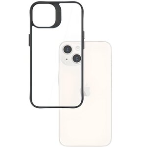 Etui 3MK Satin Armor Case+ do Apple iPhone 15 Plus Przezroczysto-czarny