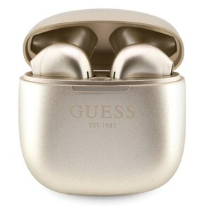 Słuchawki douszne GUESS Classic EST Logo Złoty