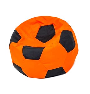 Pufa worek GO GIFT Piłka 2 L Pomarańczowo-czarny 80 cm