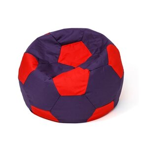 Pufa worek GO GIFT Piłka 7 Fioletowo-czerwony XL 120 cm