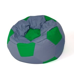 Pufa worek GO GIFT Piłka 5 L Szaro-zielony 80 cm