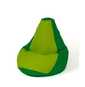 Pufa worek GO GIFT Gruszka Zielony L 105 x 80 cm