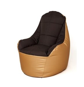Pufa worek GO GIFT Boss XXL Złoto-brązowy 140 x 90