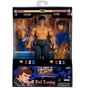 Figurka JADA TOYS Street Fighter II Fei-Long 253252027