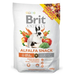 Karma dla gryzoni BRIT Animals Alfalfa Snack 100 g