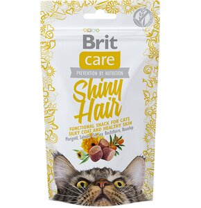 Przysmak dla kota BRIT CARE Snack Shiny Hair 50 g