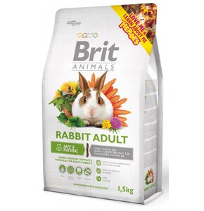 Karma dla gryzoni BRIT Rabbit Adult Complete 1.5 kg