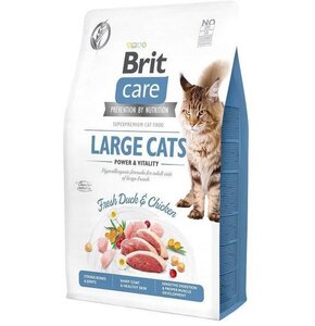 Karma dla kota BRIT Care Large Cats Power & Vitality Świeża Kaczka i Kurczak 7 kg
