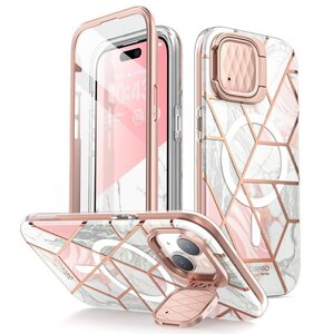 Etui SUPCASE Cosmo Mag MagSafe do Apple iPhone 15 Marble