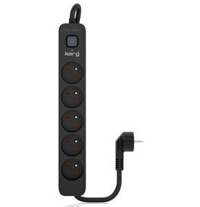 Listwa zasilająca KERG M02518 (5 m) Czarny