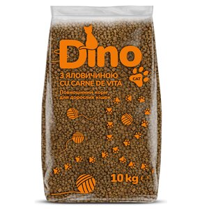 Karma dla kota DINO Wołowina 10 kg