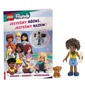 Książka LEGO Friends Jesteśmy różni, jesteśmy razem! LNC-6160