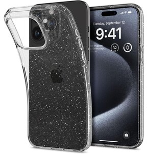 Etui SPIGEN Liquid Crystal do Apple iPhone 15 Pro Przezroczysto-brokatowy