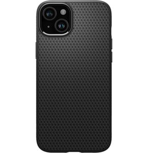 Etui SPIGEN Liquid Air do Apple iPhone 15 Plus Czarny Matowy