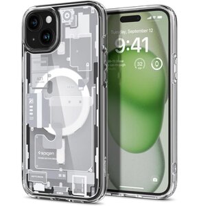 Etui SPIGEN Ultra Hybrid Mag MagSafe do Apple iPhone 15 Zero One Biały