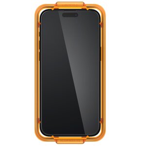 Szkło hartowane SPIGEN ALM Glass FC do Apple iPhone 15 (2 szt.) Czarny